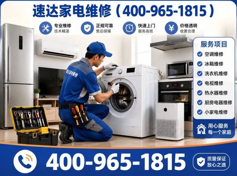 上饶速达家电维修展示图